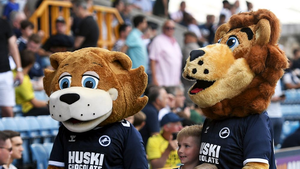 Millwall Fc Millwall V Sunderland Matchday Mascots