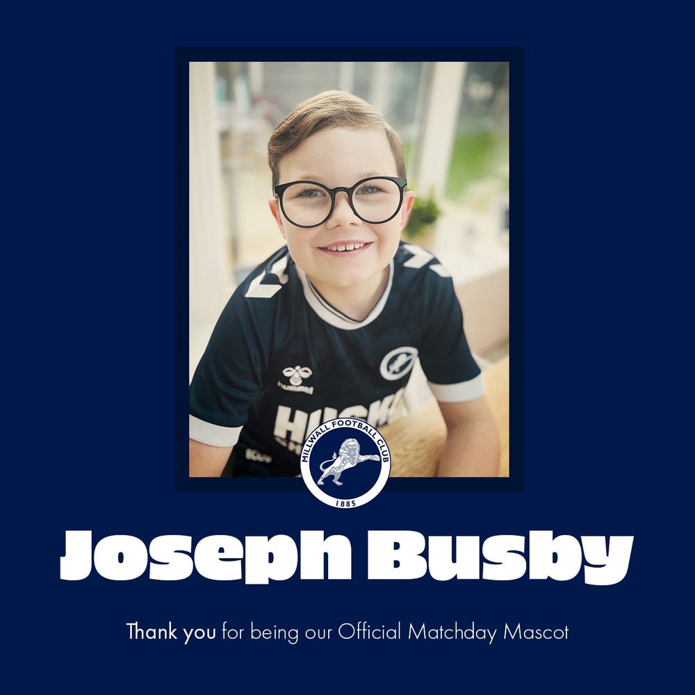 Millwall FC - Millwall v Rotherham United matchday mascots