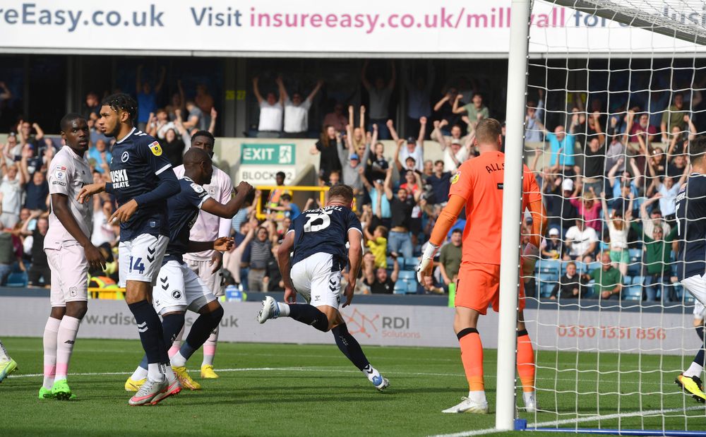 Millwall 2-1 Swansea: Charlie Cresswell and Andreas Voglsammer