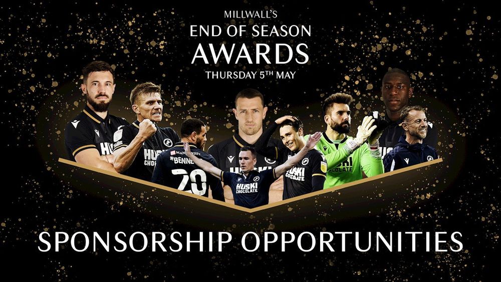 Millwall FC - End of Season Awards sponsorship opportunities