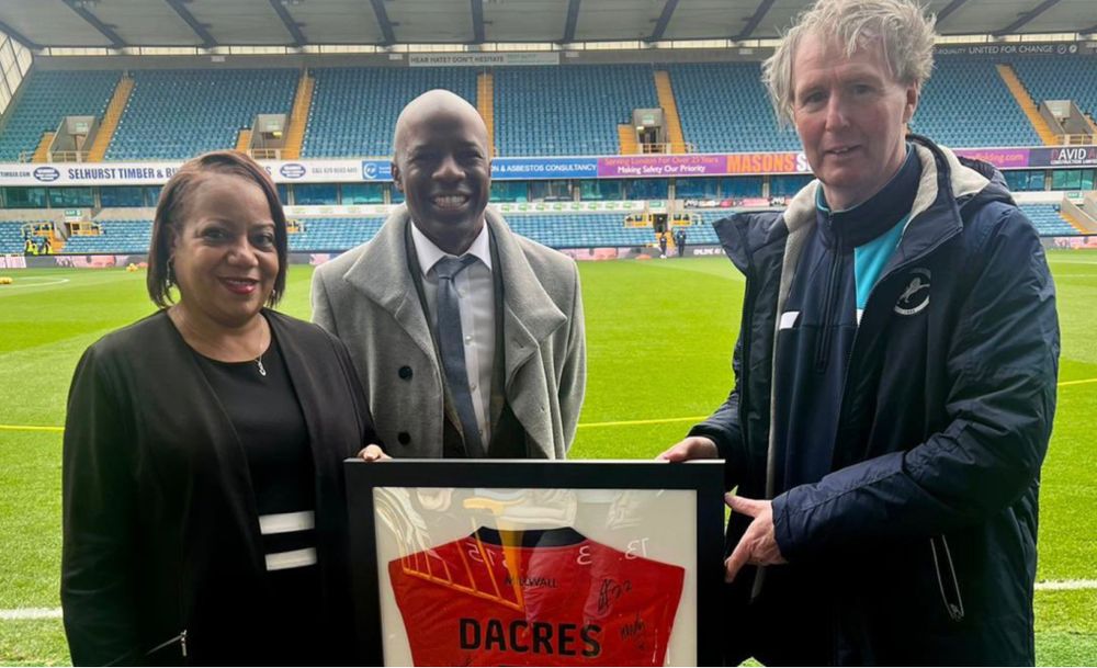 Millwall FC - MCT welcomes Deputy Mayor of Lewisham to The Den