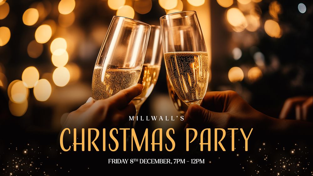 Millwall FC - Millwall's Christmas Party night on sale!