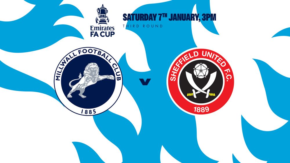 Millwall FC Tickets Millwall v Sheffield United Emirates FA Cup