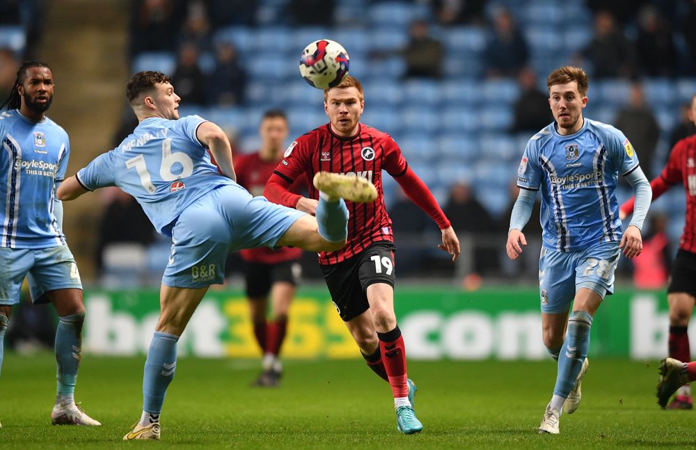 Millwall FC Singlegoal defeat at Coventry for Millwall