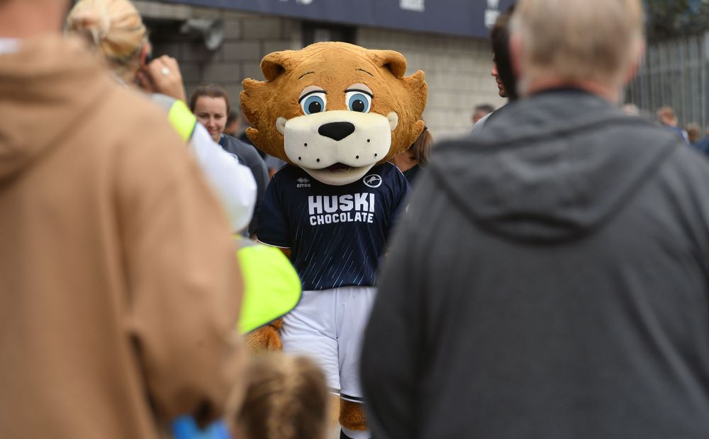 Millwall FC - Millwall V Blackburn Rovers Matchday Mascots