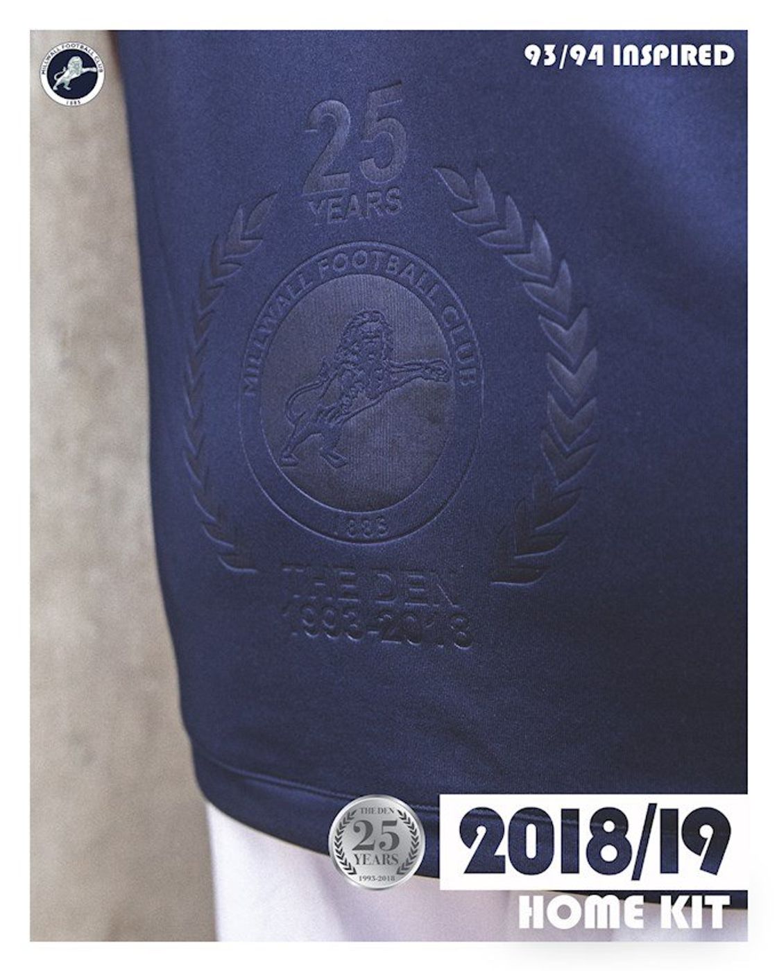 Millwall Home Kit 2018/19 - TW Drainage