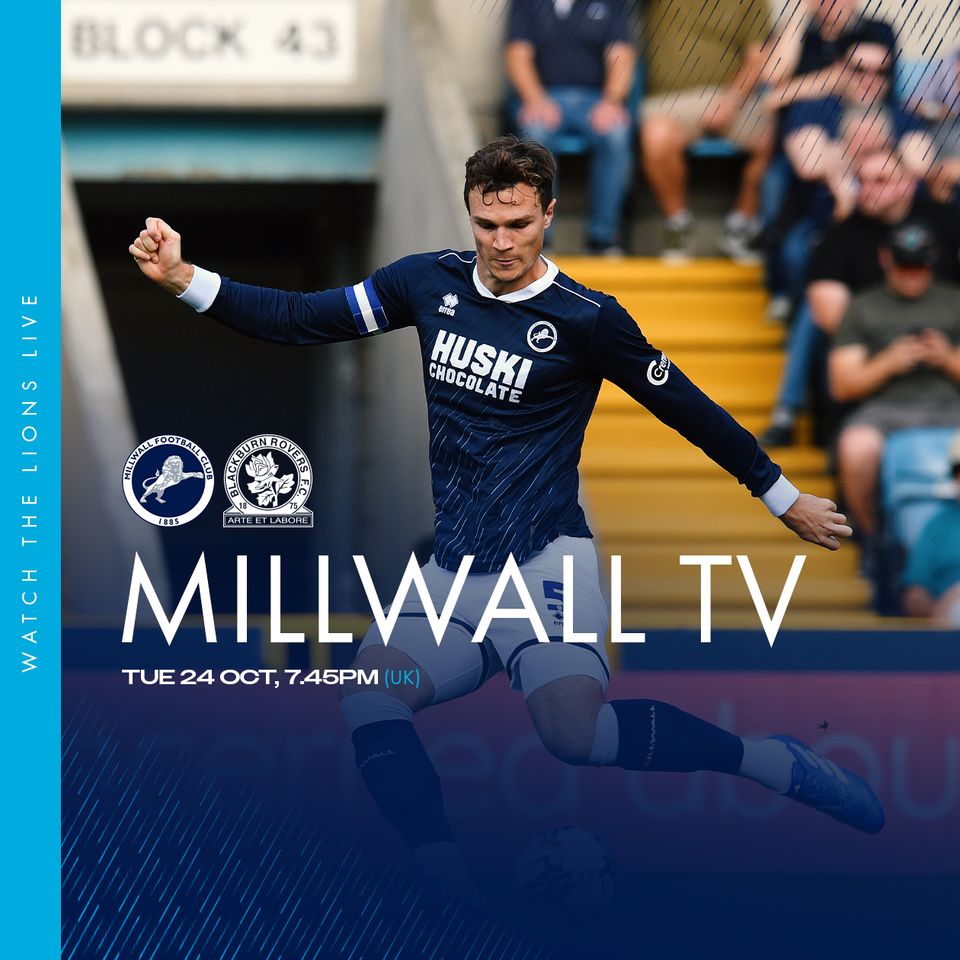 Millwall FC - Preview  Millwall v Blackburn Rovers