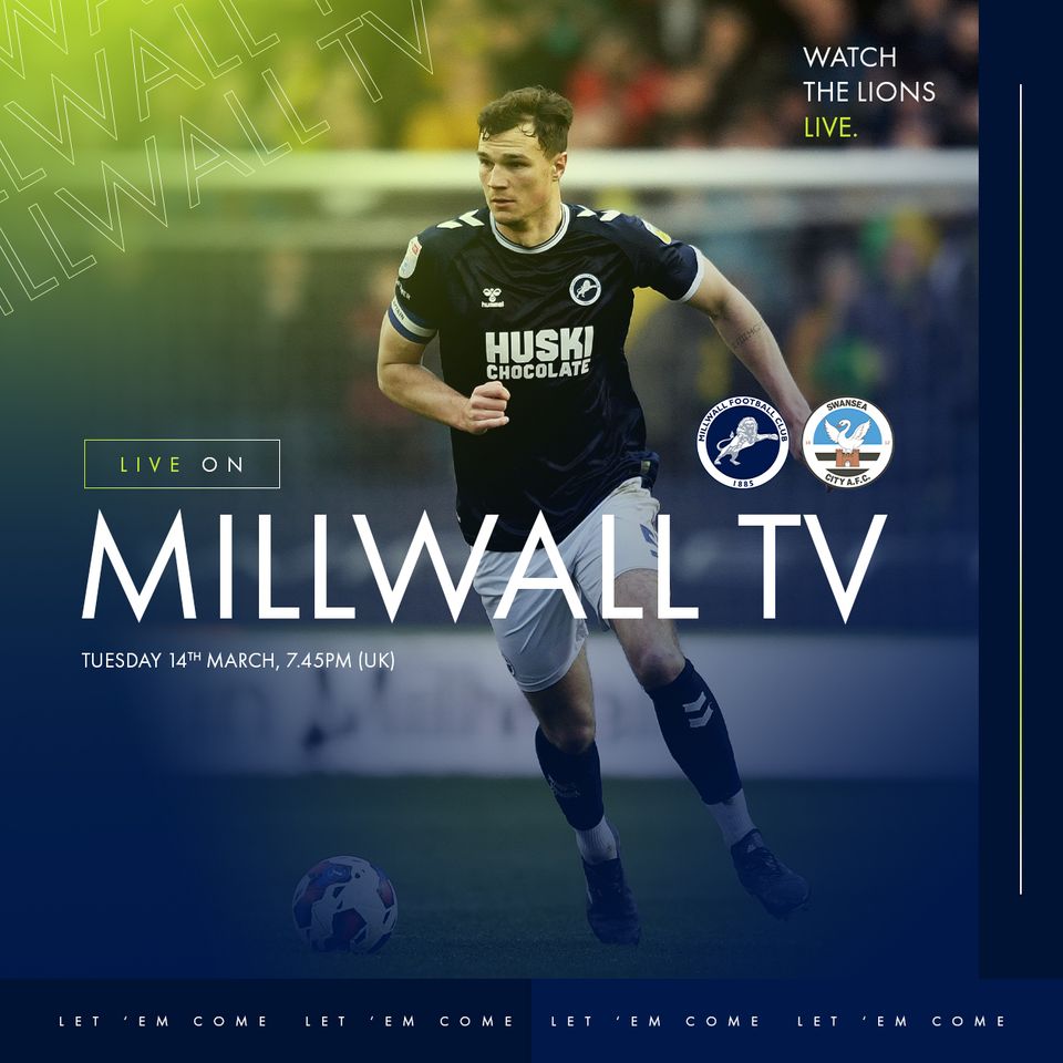 Millwall FC - Millwall v Swansea City in focus