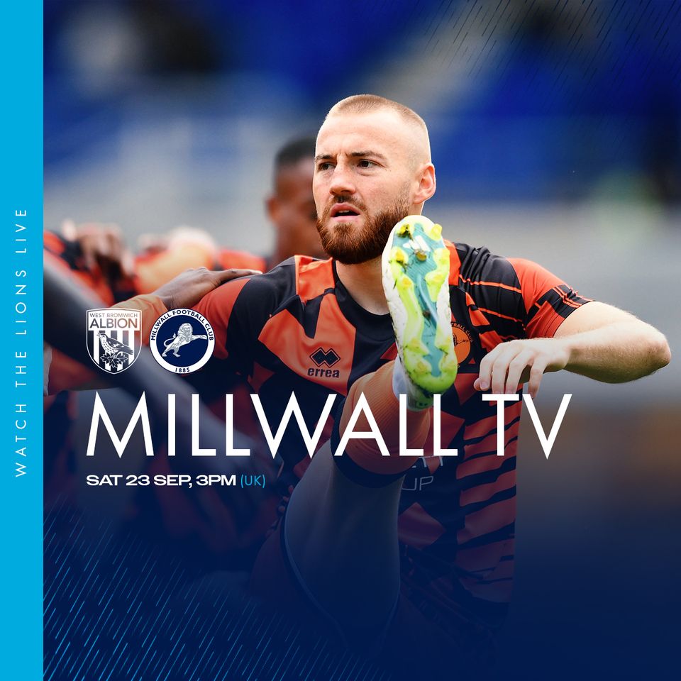 Millwall FC - Watch The Lions take on Rotherham United worldwide