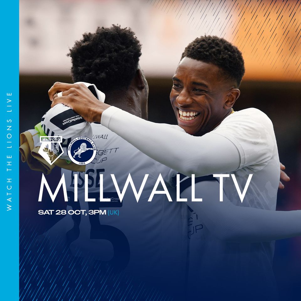 Millwall FC - Watch The Lions take on Rotherham United worldwide